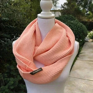 Tommy Bahama Pink Infinity Knit Scarf